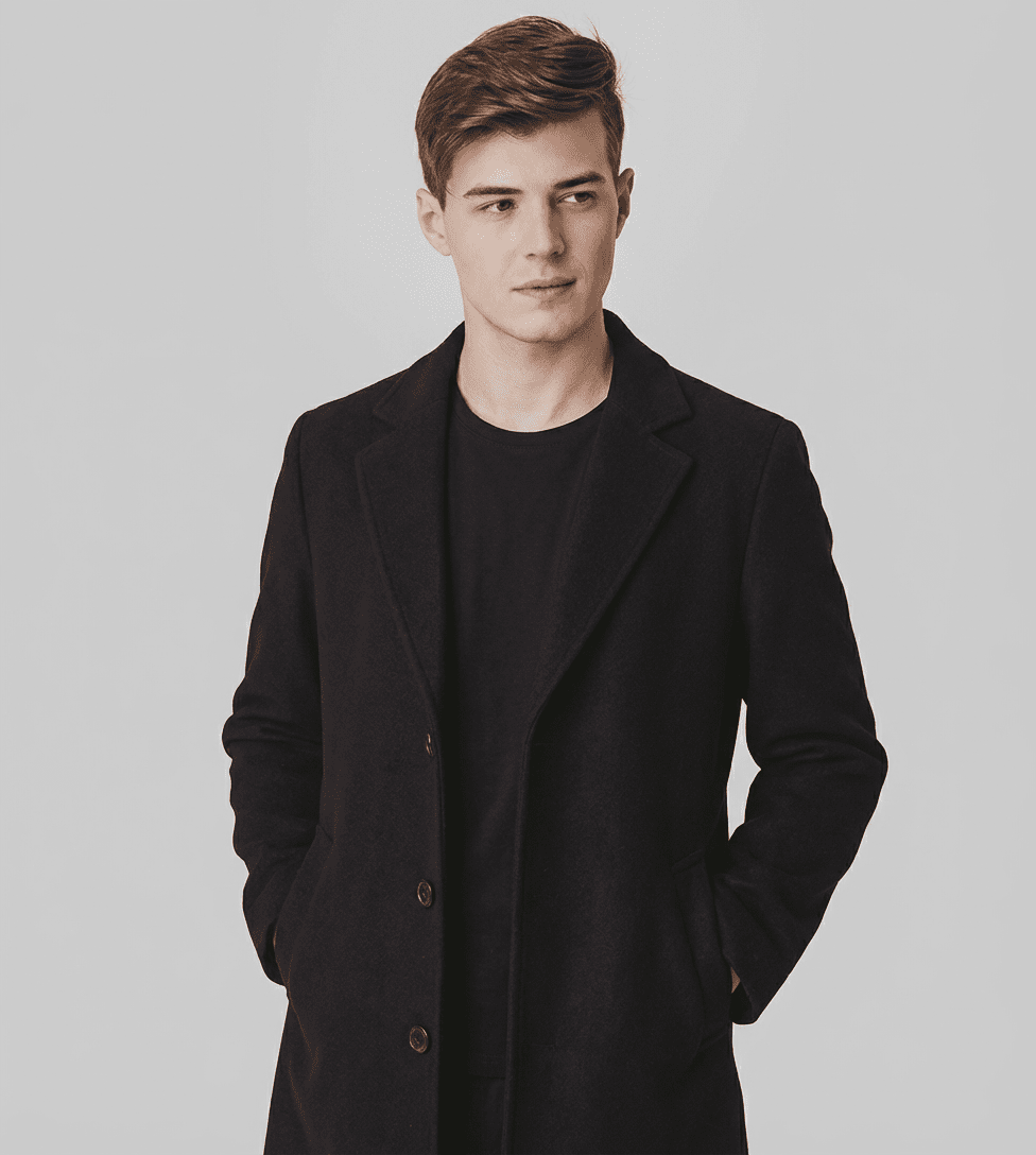 Langford Coat™ Tailored Wool Overcoat - Langford Maison