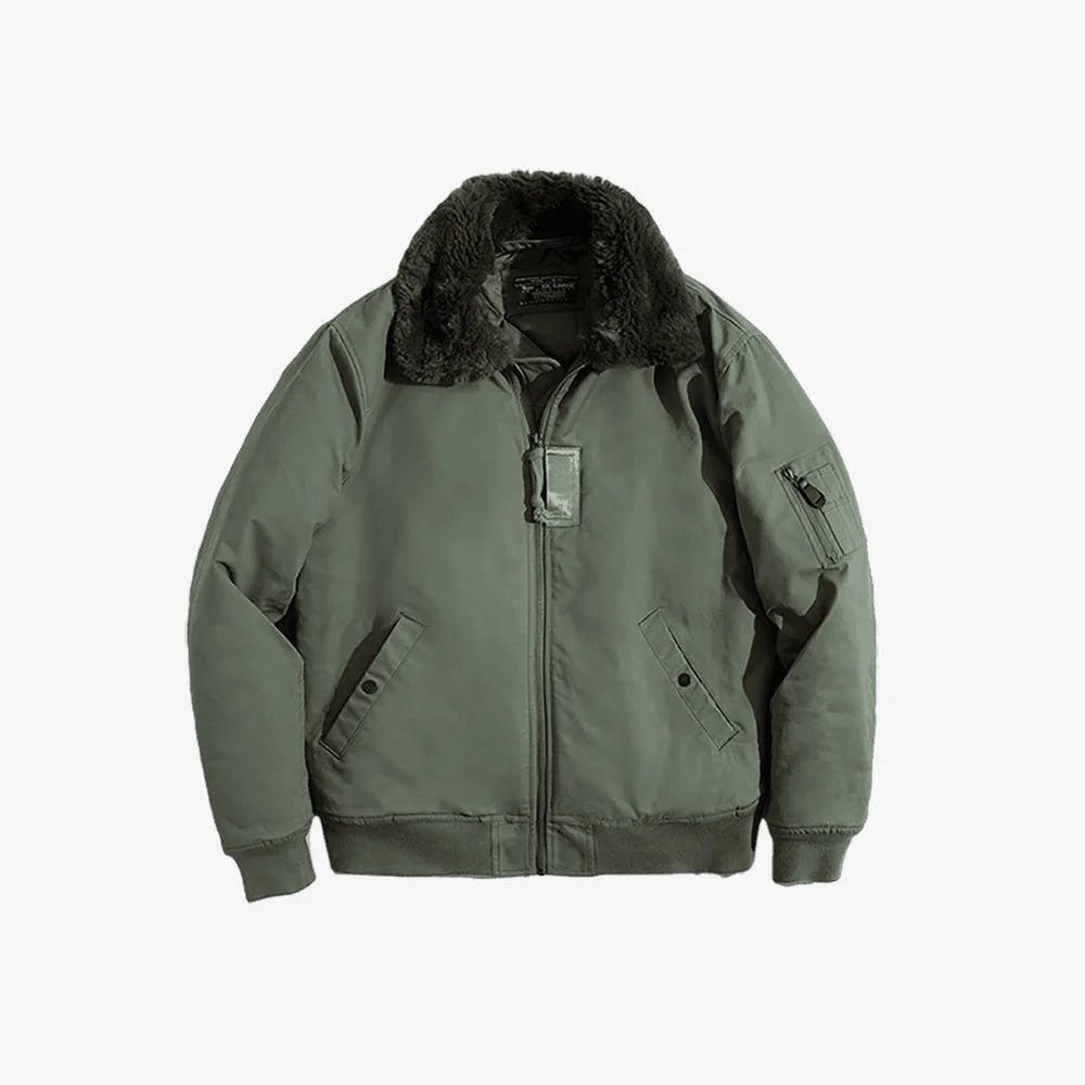 Langford Jacket™ Aviator Borg - Collar Bomber - Langford Maison