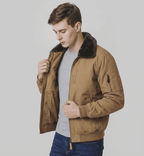 Langford Jacket™ Aviator Borg - Collar Bomber - Langford Maison