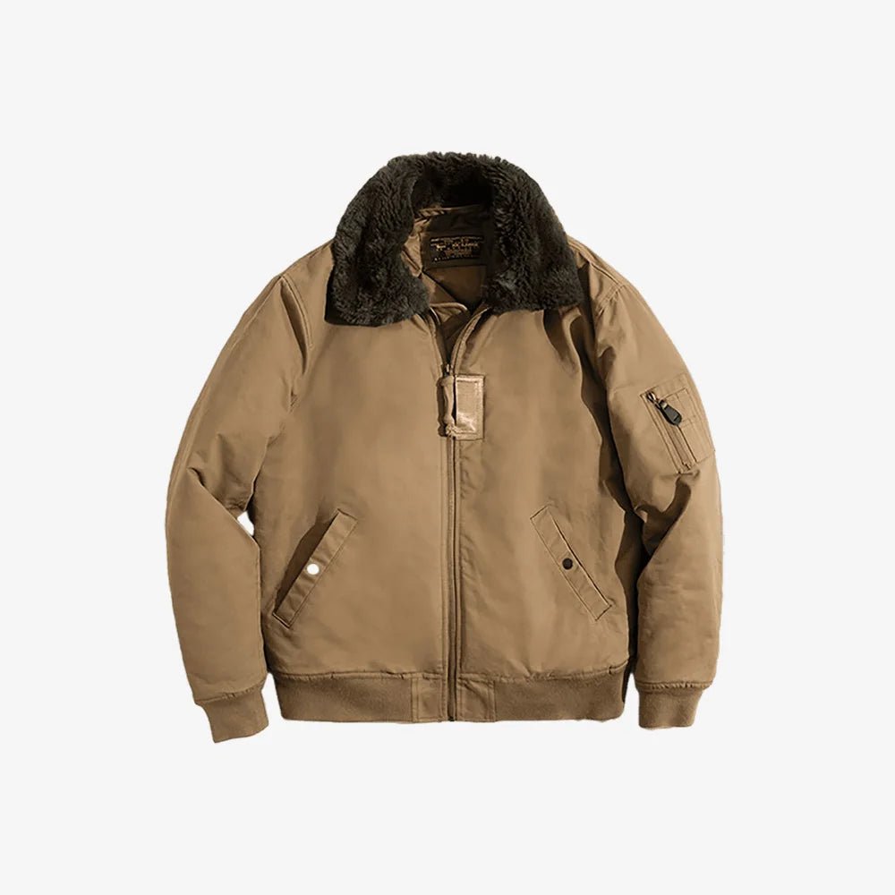 Langford Jacket™ Aviator Borg - Collar Bomber - Langford Maison
