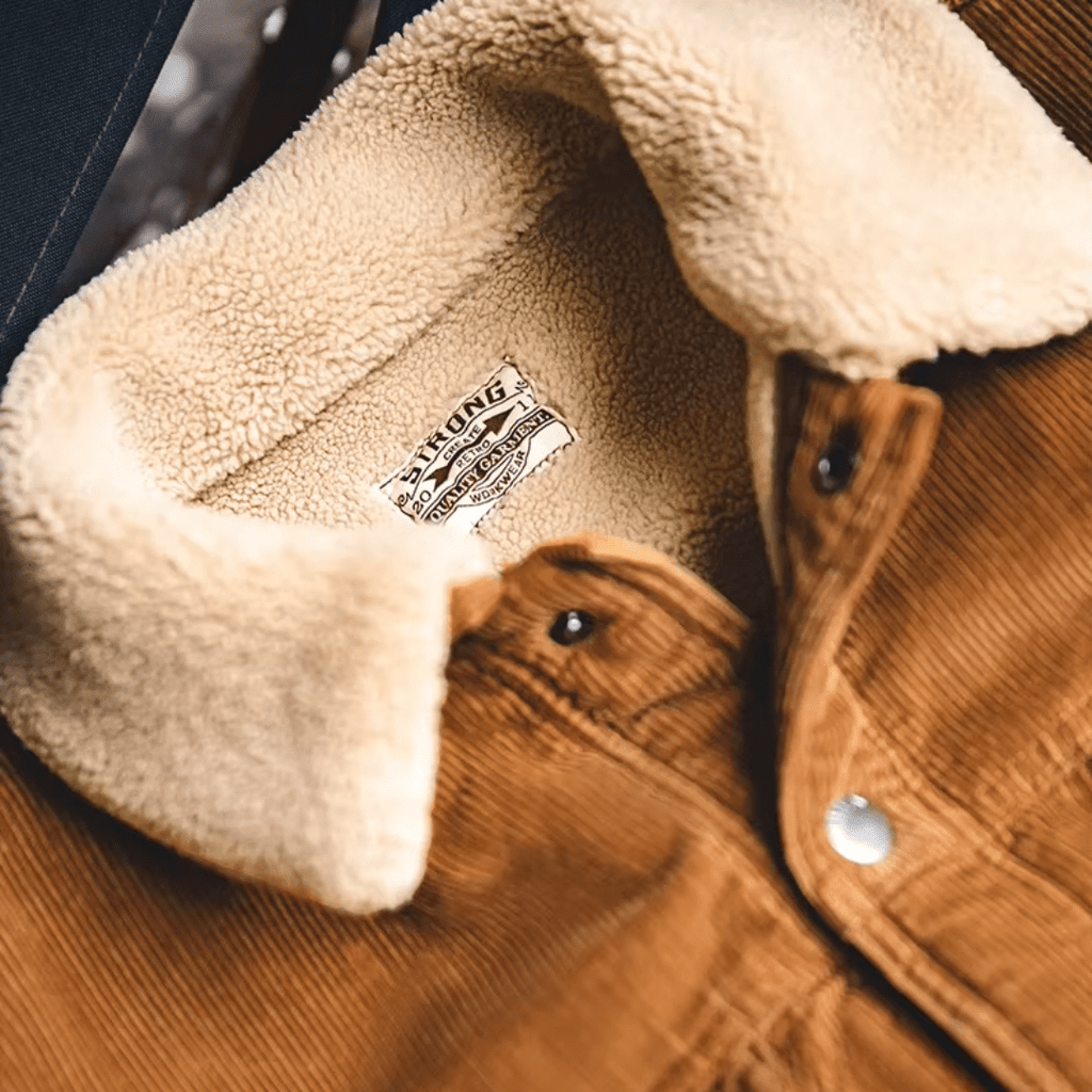 Langford Jacket™ Brixton Sherpa - Cord Trucker - Langford Maison