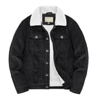 Langford Jacket™ Corduroy Sherpa Trucker - Langford Maison