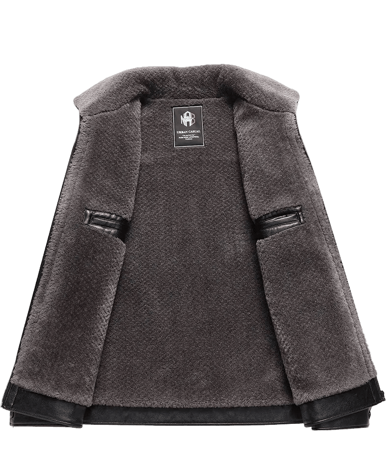 Langford Jacket™ Sherpa - Lined Aviator - Langford Maison