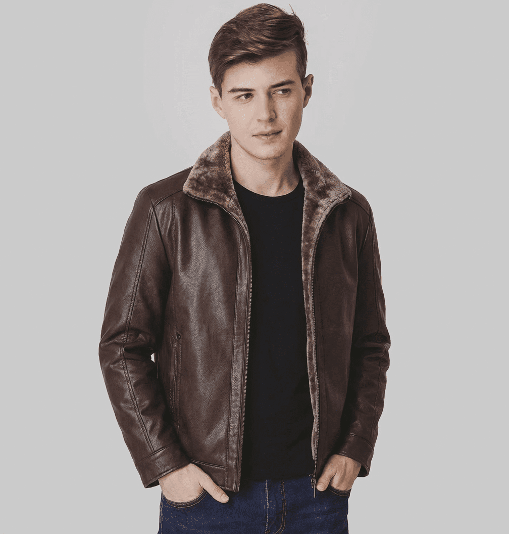 Langford Jacket™ Sherpa - Lined Aviator - Langford Maison