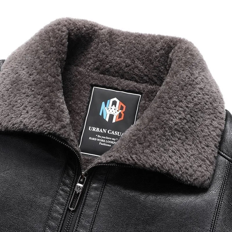 Langford Jacket™ Sherpa - Lined Aviator - Langford Maison