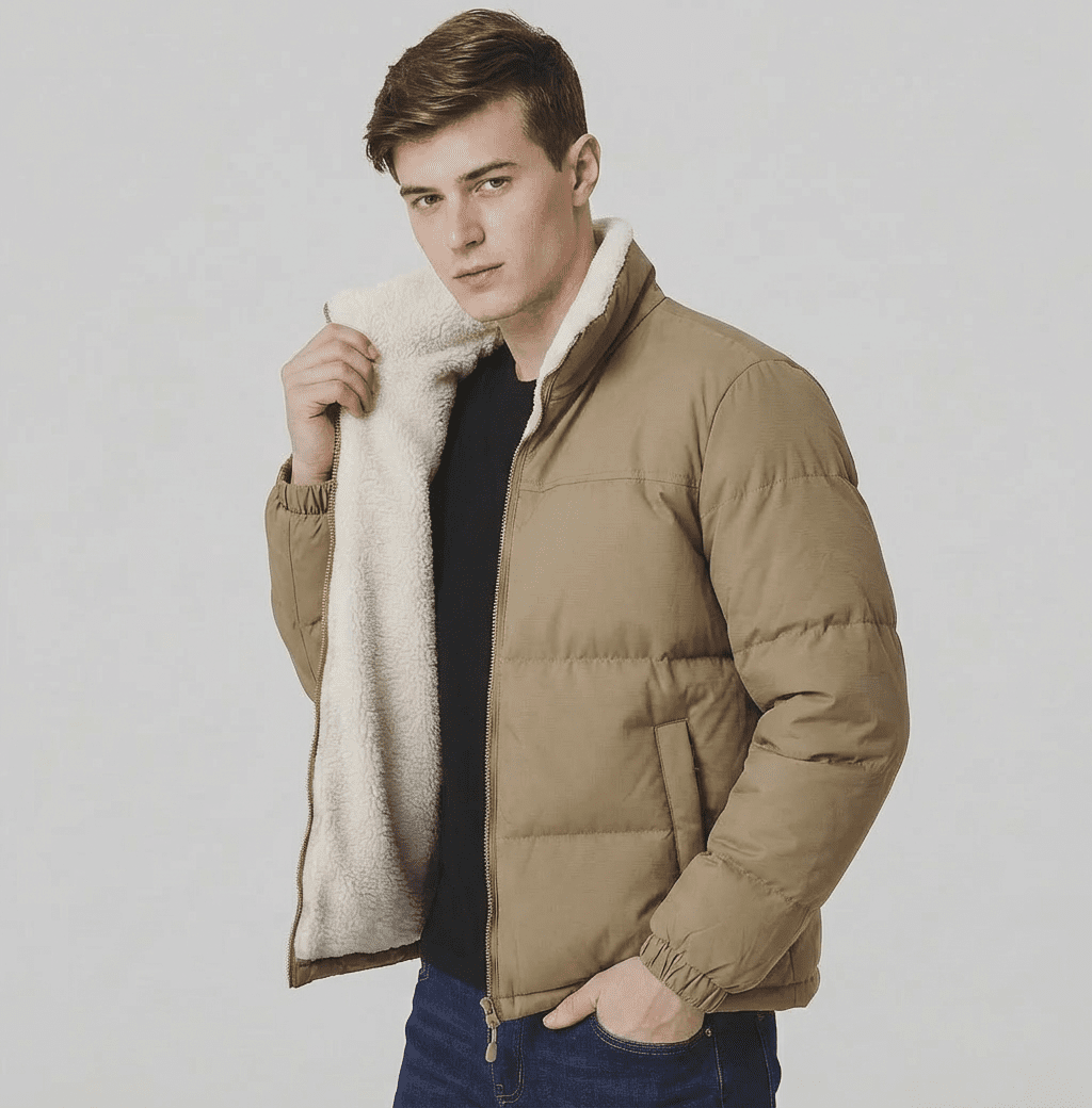 Langford Jacket™ Sherpa - Lined Puffer - Langford Maison
