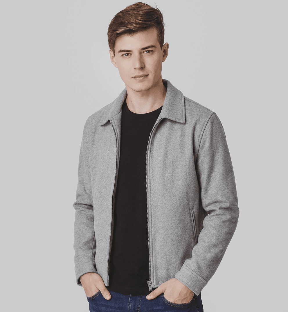 Langford Jacket™ The Shoreditch Wool Harrington - Langford Maison