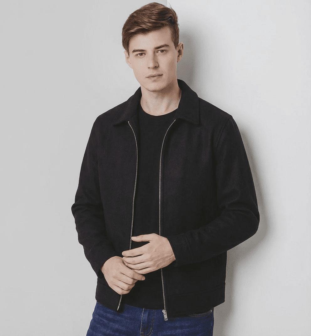 Langford Jacket™ The Shoreditch Wool Harrington - Langford Maison