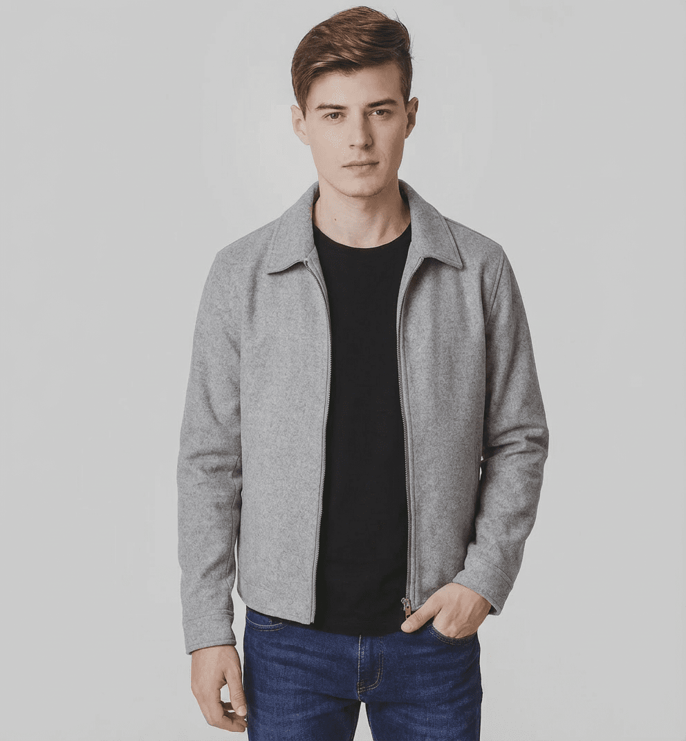 Langford Jacket™ The Shoreditch Wool Harrington - Langford Maison