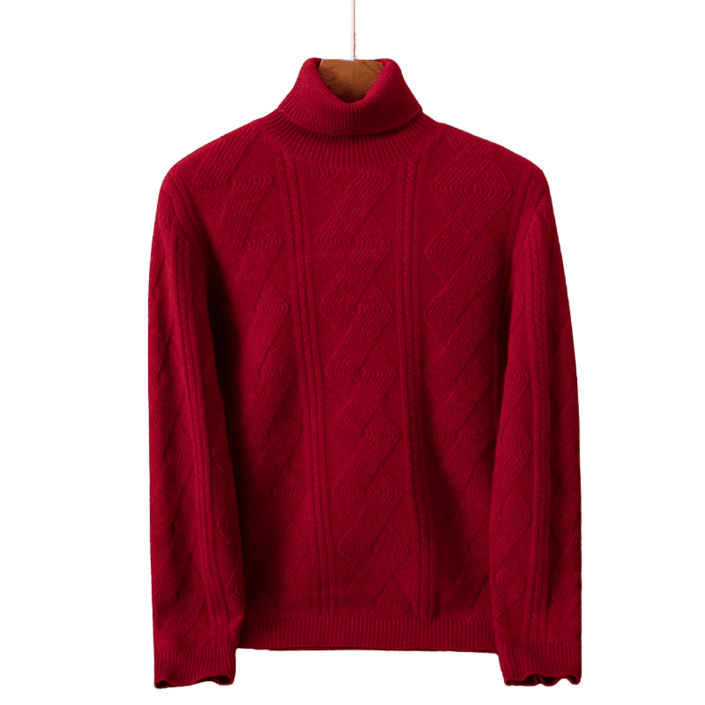 Langford Merino Sweater™ The Bloomsbury Roll - Neck - Langford Maison