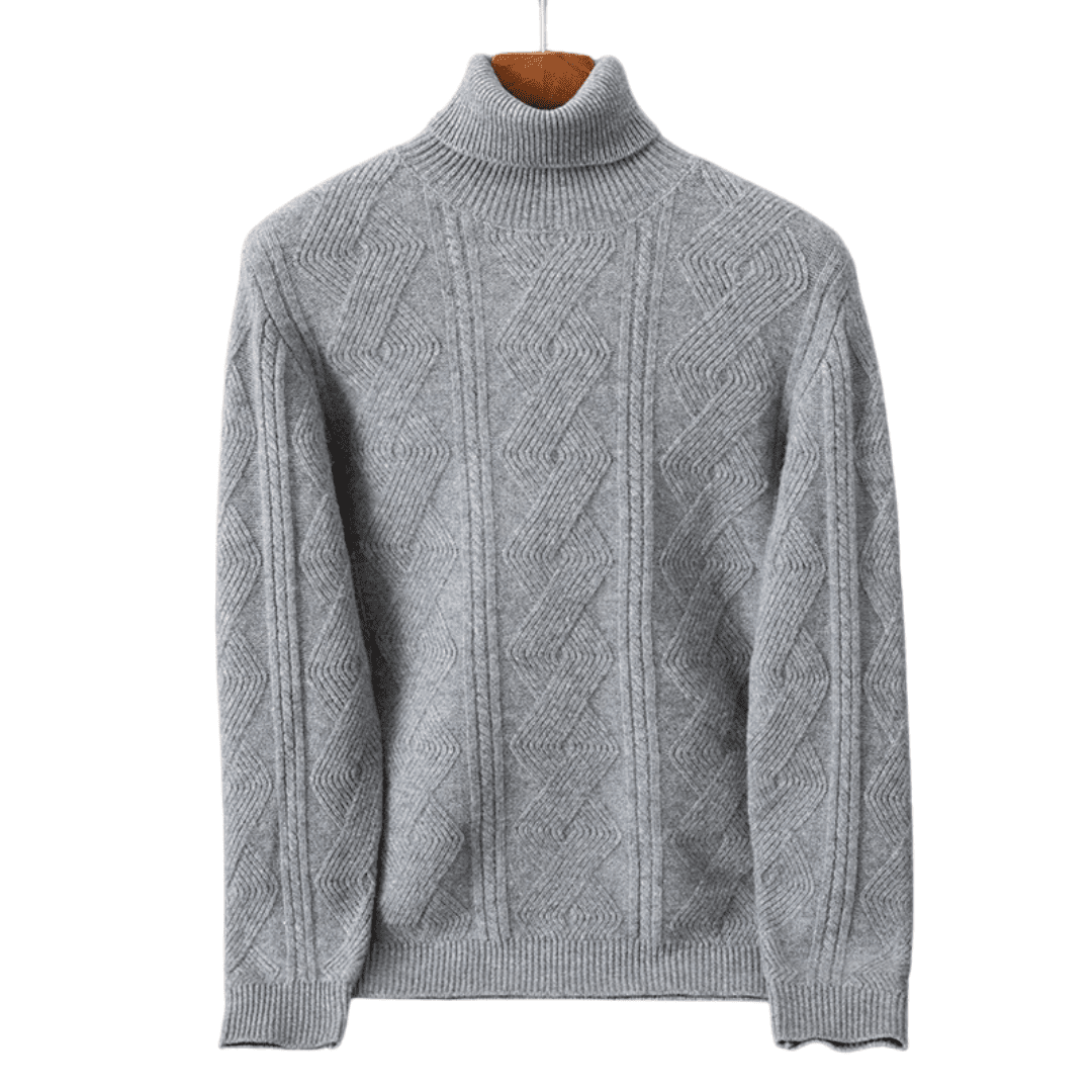 Langford Merino Sweater™ The Bloomsbury Roll - Neck - Langford Maison