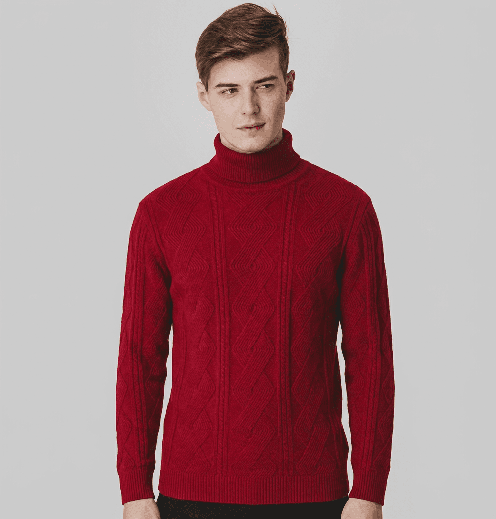 Langford Merino Sweater™ The Bloomsbury Roll - Neck - Langford Maison