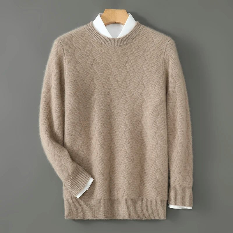 Langford Merino Sweater™ The Kensington Argyle - Langford Maison