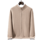 Langford Merino Sweater™ The Kensington Zip - Through - Langford Maison