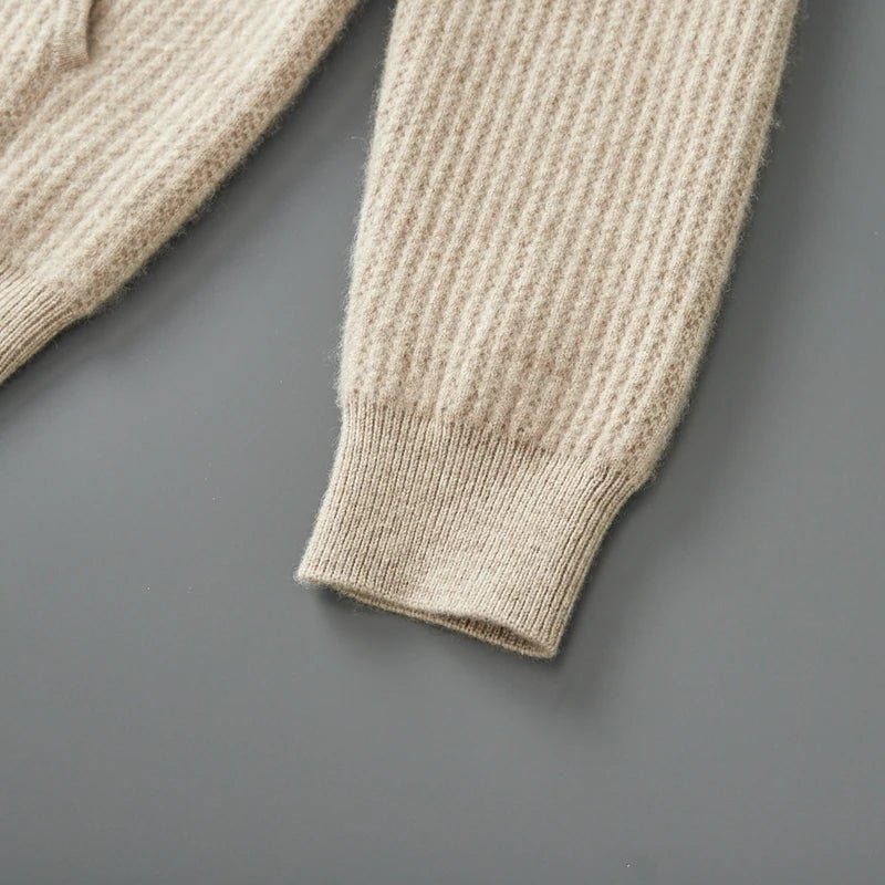 Langford Merino Sweater™ The Oxford Hood - Langford Maison