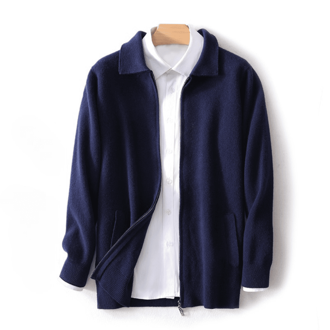 Langford Merino Sweater™ The Regents Polo - Zip - Langford Maison