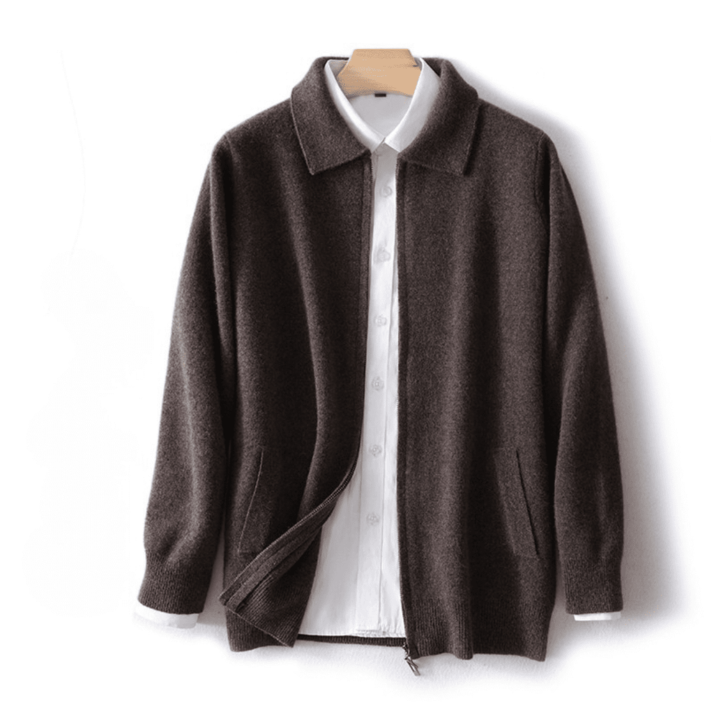 Langford Merino Sweater™ The Regents Polo - Zip - Langford Maison