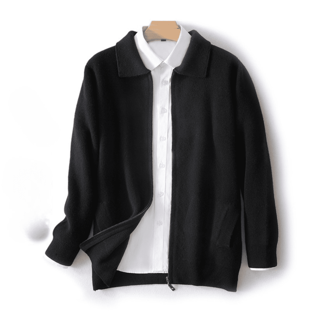 Langford Merino Sweater™ The Regents Polo - Zip - Langford Maison