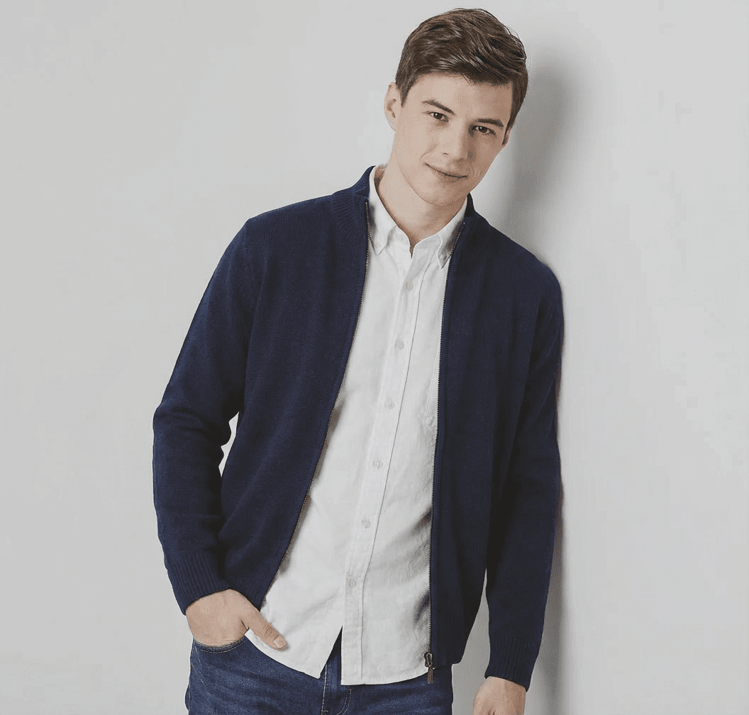 Langford Merino Sweater™ The Regents Polo - Zip - Langford Maison