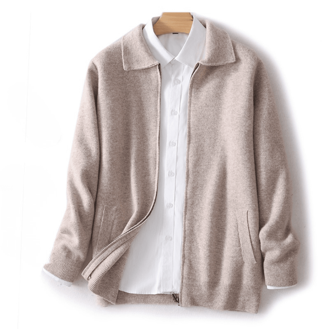 Langford Merino Sweater™ The Regents Polo - Zip - Langford Maison