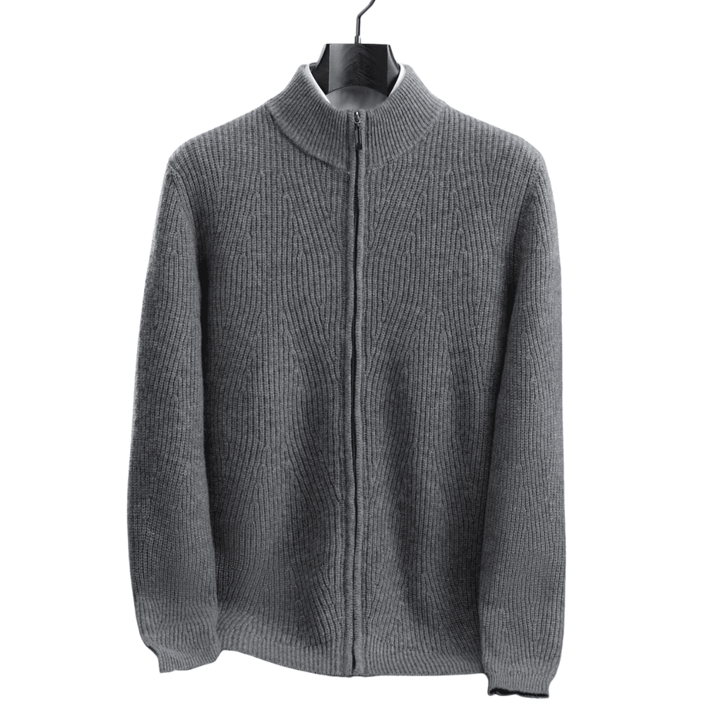 Langford Merino Sweater™ The Savile Zip - Neck - Langford Maison