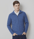 Langford Merino Sweater™ The Westminster Full - Zip - Langford Maison
