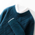 Langford Merino Sweater™ The Windsor Chevron - Langford Maison