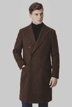 Langford Overcoat™ Windsor Chestnut Wool - Langford Maison