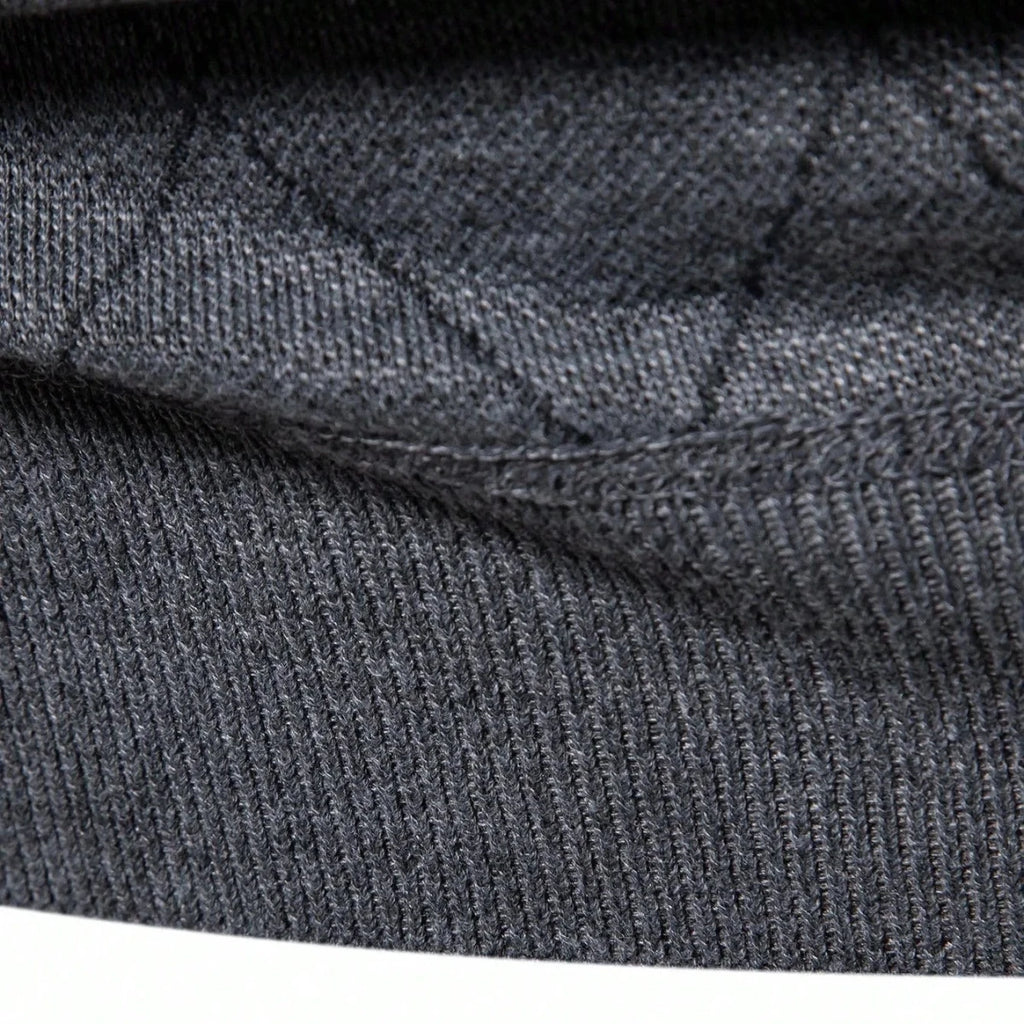 Langford Sweater™ Quilted - Pattern Half - Zip - Langford Maison