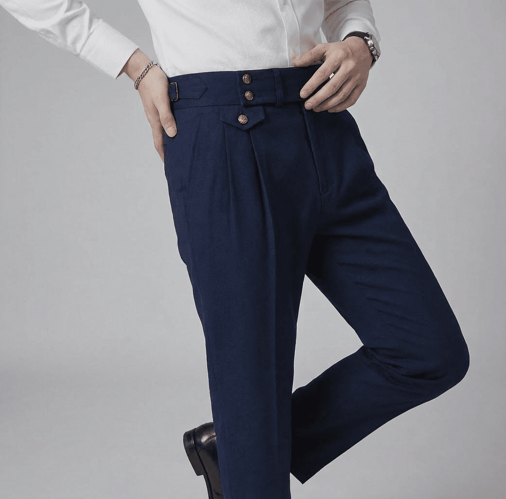 Langford Trousers™ Regent Pleat - Langford Maison