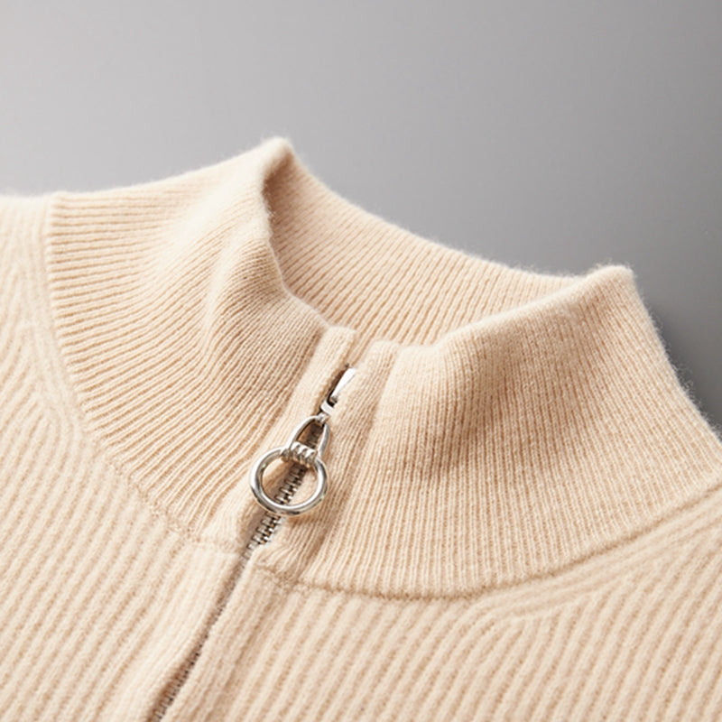 Langford Merino Sweater™ The Windsor Zip-Through